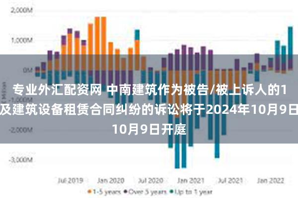 专业外汇配资网 中南建筑作为被告/被上诉人的1起涉及建筑设备租赁合同纠纷的诉讼将于2024年10月9日开庭