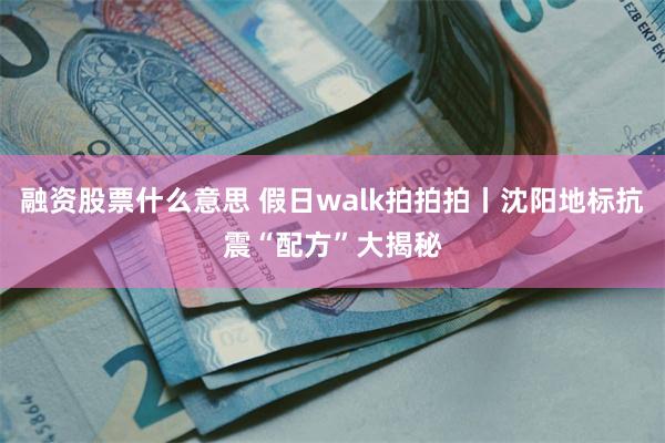 融资股票什么意思 假日walk拍拍拍丨沈阳地标抗震“配方”大揭秘