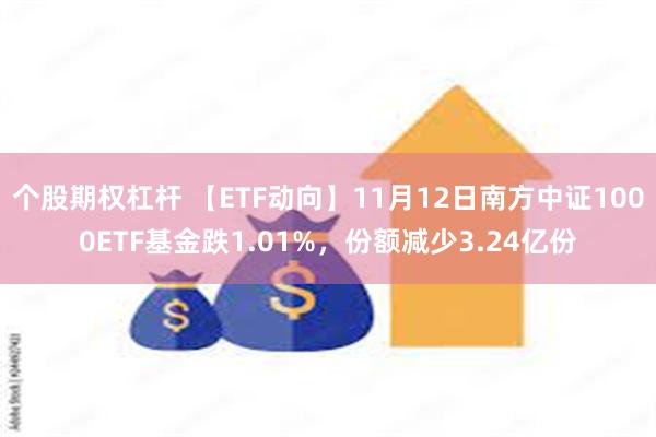 个股期权杠杆 【ETF动向】11月12日南方中证1000ETF基金跌1.01%，份额减少3.24亿份